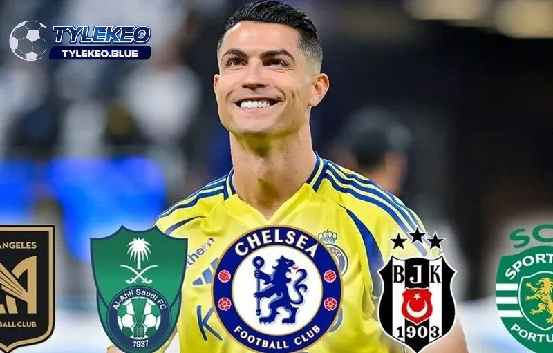 Phân tích 5 lựa chọn clb mới của ronaldo