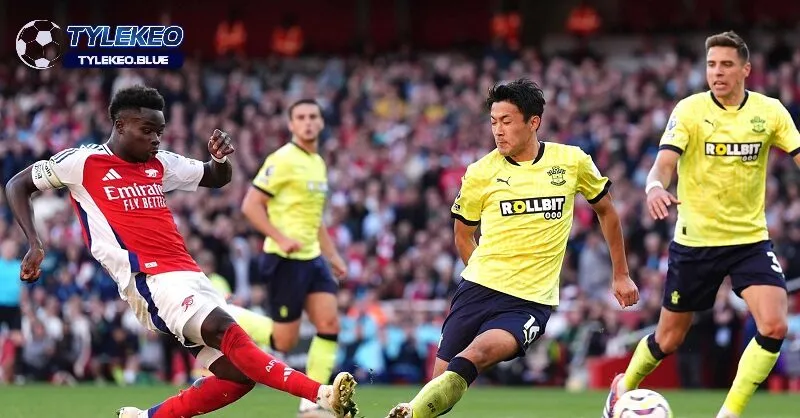 Tổng quan trận đấu Southampton vs Arsenal